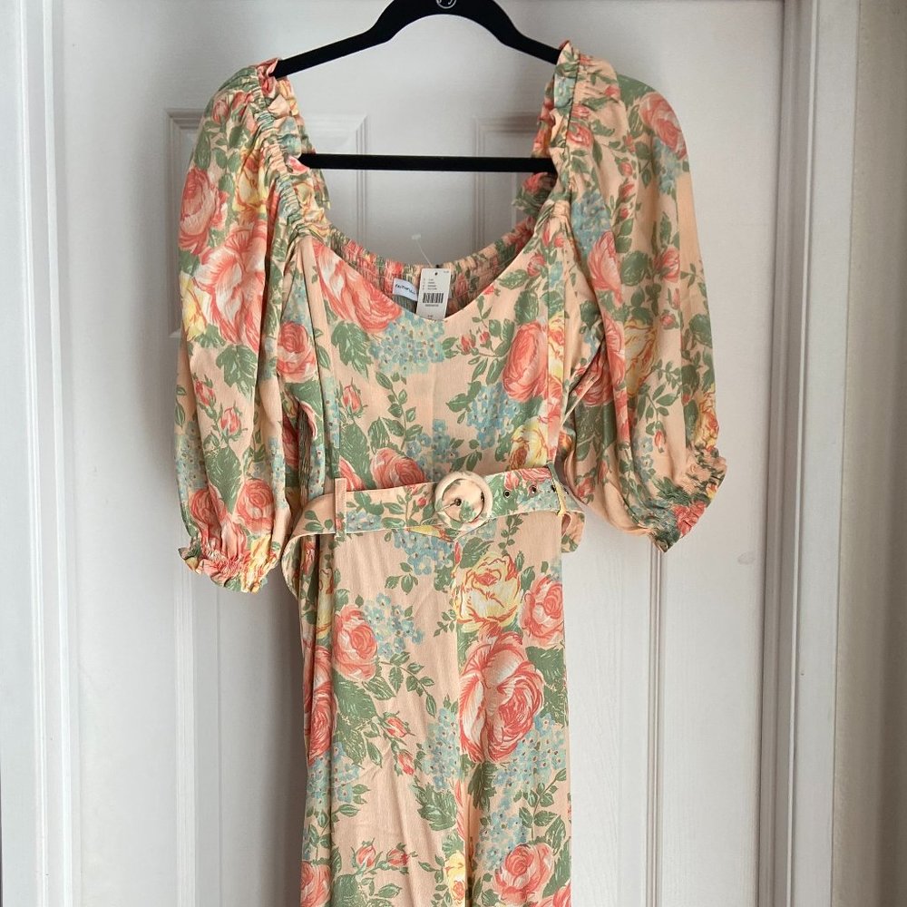 NWT Anthropologie Faithfull the Brand Paula Floral Jumpsuit